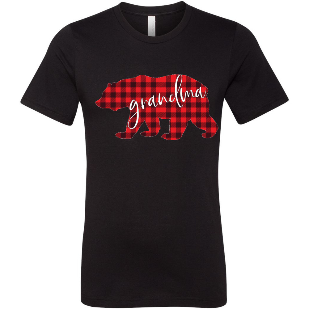 Grandma Buffalo Plaid Christmas Shirt